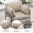 Rattan Outdoor Lounge Chair With Cushions-936759907