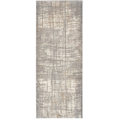 CK950-IVGRY Abstract Indoor Rug