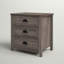 Table de chevet 3 tiroirs Bevyn-1535674961