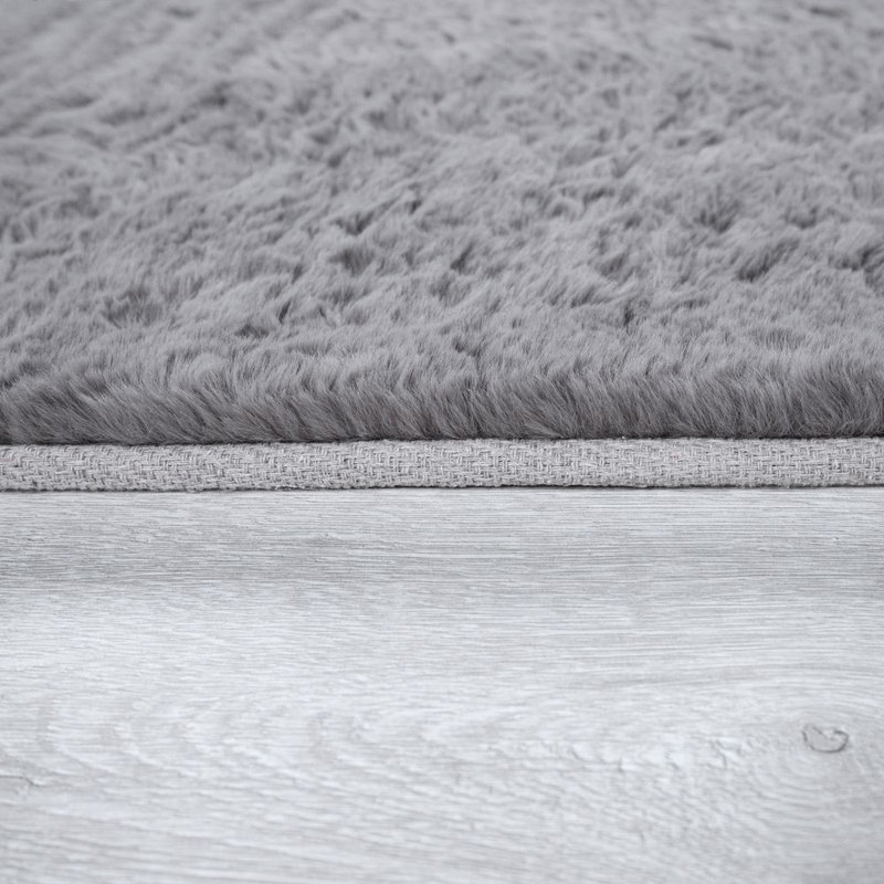 Briscoe Solid Colour Shag Area Rug, Rectangle 160 x 230cm