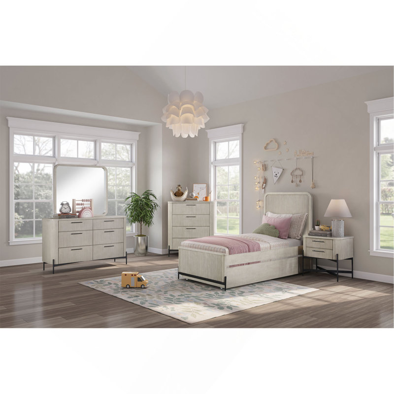 Commode 4 tiroirs, Taupe