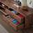 High quality black walnut TV cabinet-107856850