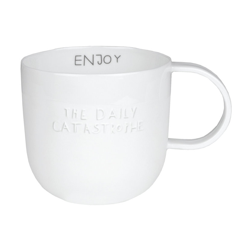 Bonjour Mug - Enjoy the Daily Catastrophe