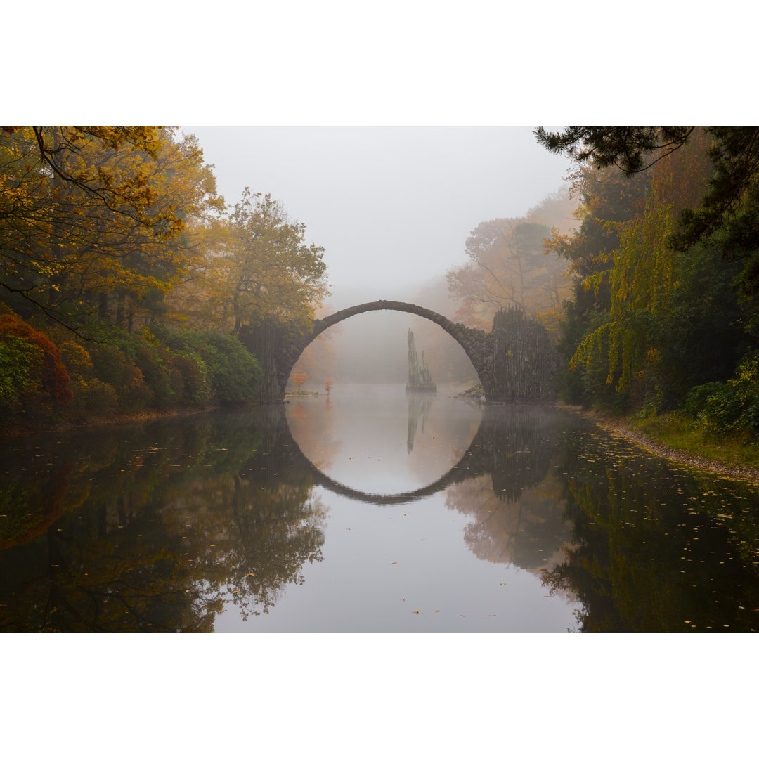 Devil's Bridge In Morning von Willowisp - Leinwandbild