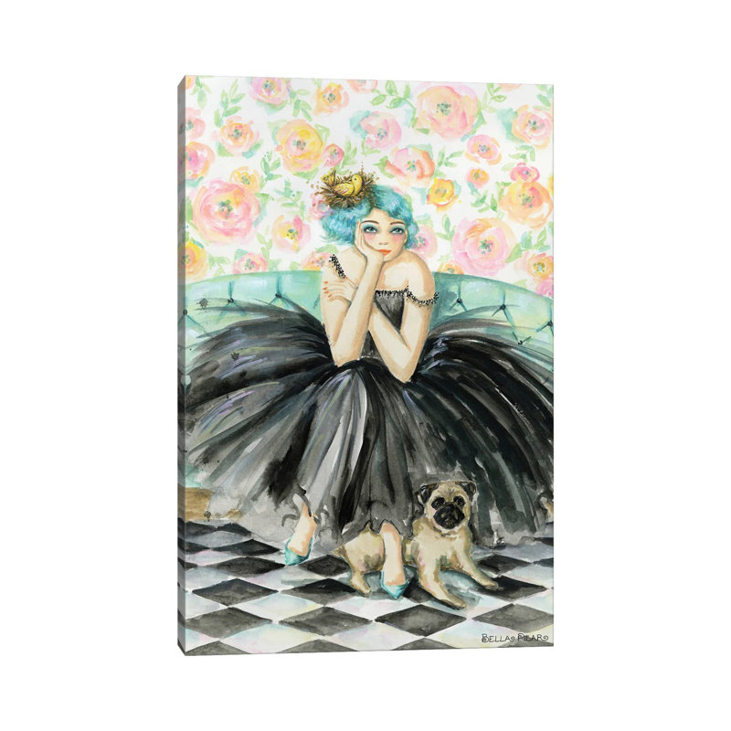Eloise And George by Bella Pilar - Wrapped Canvas Gallery-Wrapped Canvas Giclée, 101.6 cm H x 66.04 cm W