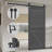 MDF Barn Door Easy Assembly -Solid Slab Covered with Water-Proof PVC Surface with Hardware Kit-103673694-99325864