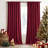  Velvet Blackout Curtains for Living Room, Thermal Insulated Luxury Drapes for Bedroom, Room Darkening Back Tab Velvet Window Treatments-884645325-884645322