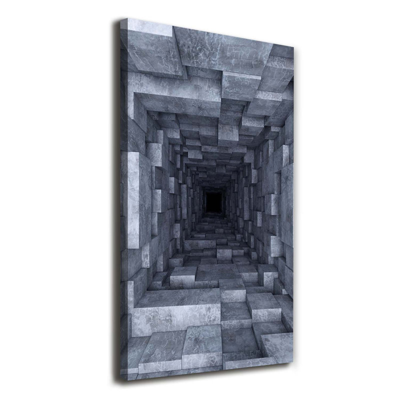 Tunnel - Wrapped Canvas Print