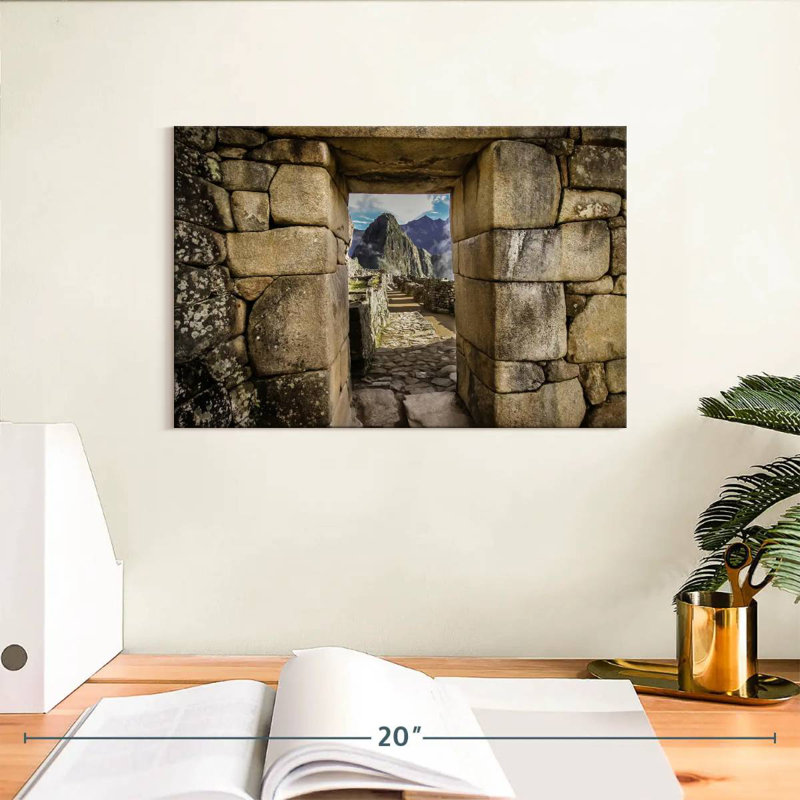 Machu Picchu Doorway, 8" H x 12" W