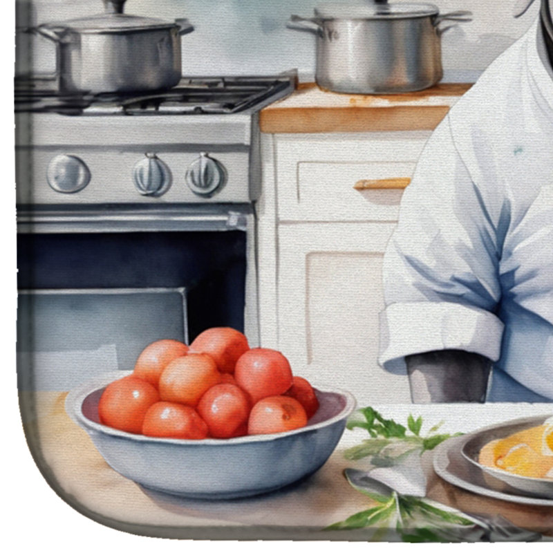 Tapis de séchage Neapolitan Mastiff The Chef