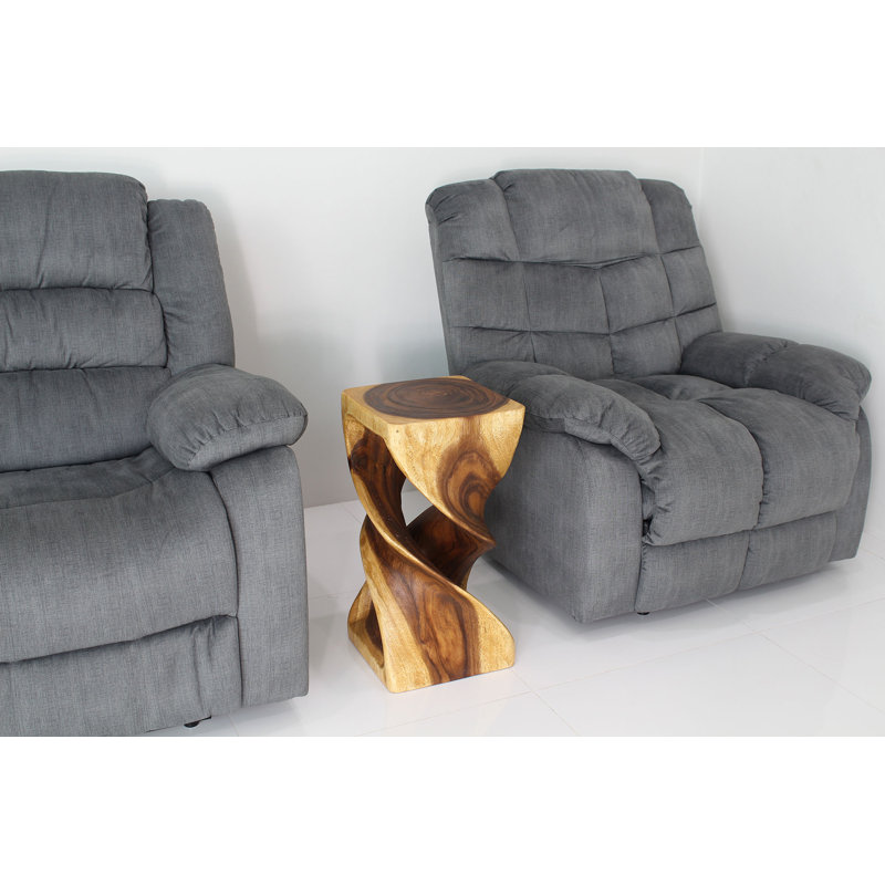 Ensemble de tables de bout Ahliya, Chêne, H 23 po x l 12 po x P 12 po