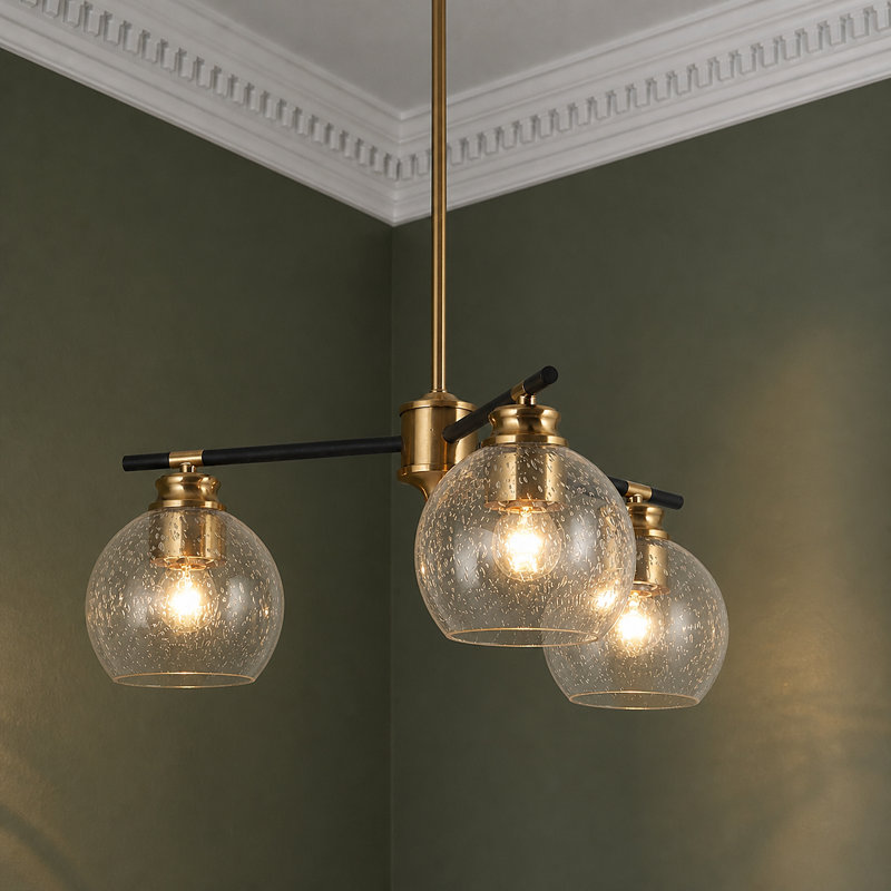 Jaspriya 3 - Light Dimmable Globe Chandelier