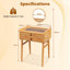 Donahue Dressing Table with Mirror