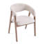 Riverton Walnut Effect Wooden Frame Dining Chair-1828502563