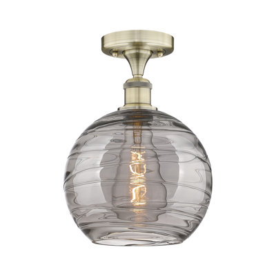 Plafonnier semi-encastré 1 lumière