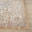 Tapis d'intérieur Vladilen Rose/Ivoire à médaillon transitionnel performant-571268992