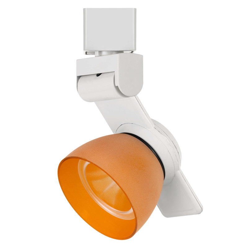 Tête de luminaire à DEL, Amber givré, Blanc