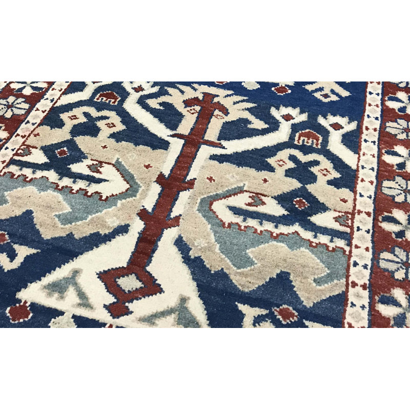 Wool Southwestern Area Rug