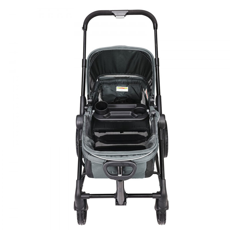 Chariot tout-terrain avec poussette pliable 2-en-1 2 places pliable Expedition