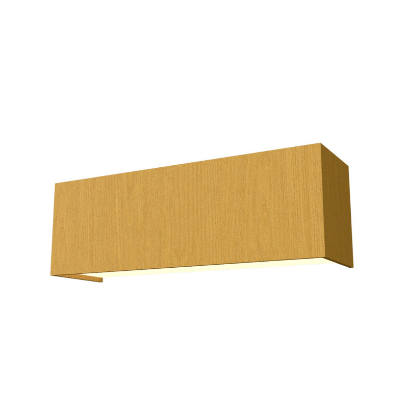 Clean 1 - Light Flush Mounted Sconce, Organic Gold