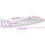 Marchepied 17,7 "en brun