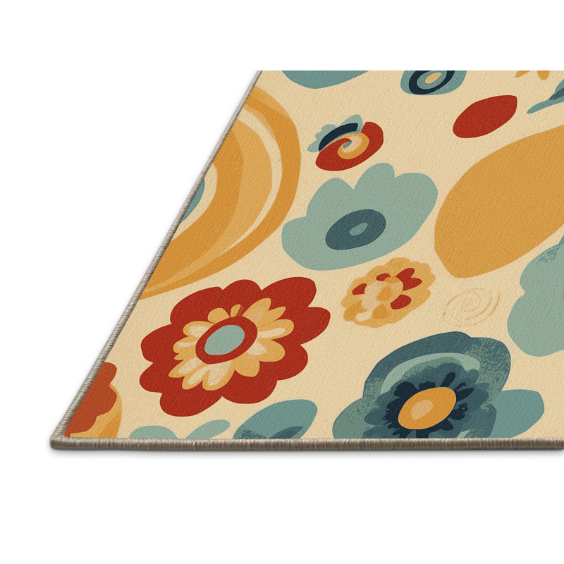 Vibrant Stomp Rug, Rectangle 8' x 12'