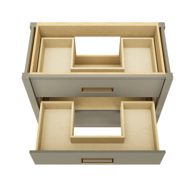 Kiawah Two-Drawer Single Bath Vanity