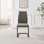 Loren Luxury Fabric Dining Chairs with Legs Upholstered Modern Design - Side Chair-94857782-94857776