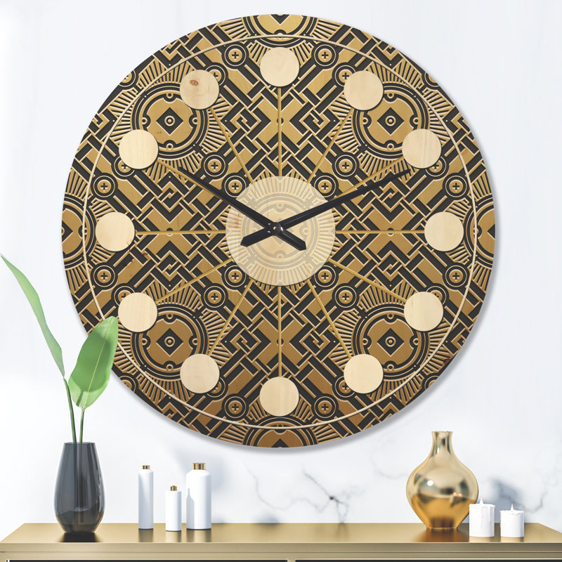 Horloge murale Luxury Geometrics XX, Très grand