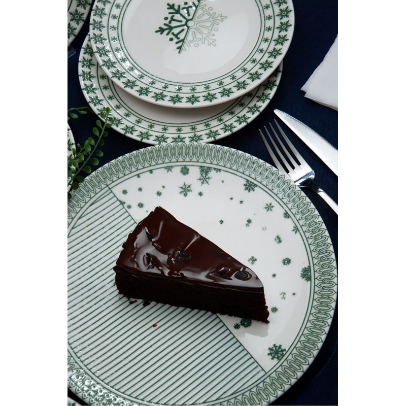 Ensemble d'assiettes à dessert