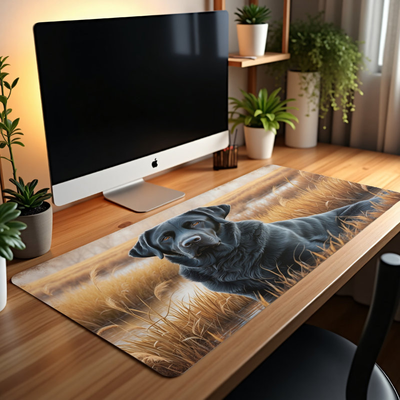 Polyester Desk Pad, 23.6x13.8