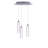 Ardrie 3 - Light Chrome Cluster Pendant-17935546