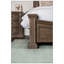 Mobilier de chambre à coucher formel traditionnel traditionnel en chêne vieilli 1pc