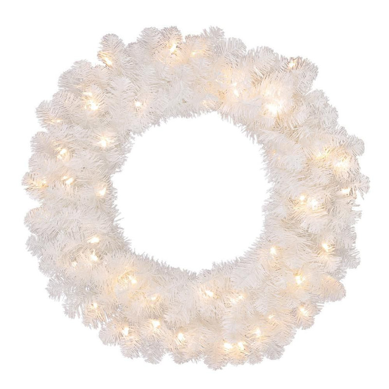 Couronne lumineuse 20 po, Blanc, H 20 po x l 20 po x P 4 po