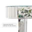 Aadan 120cm Glass Console Table