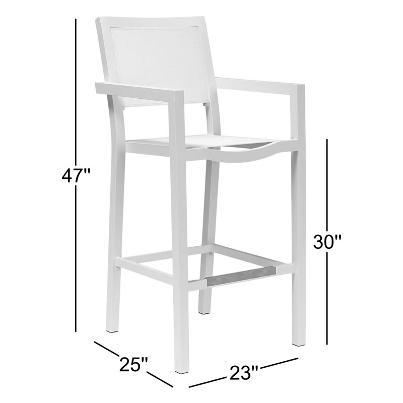 Naples Outdoor Bar Stool