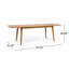 Table de salle à manger d'extérieur extensible en bois d'acacia-467143874