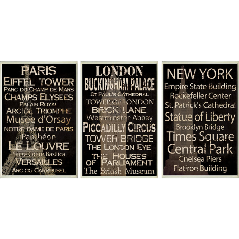 Single Picture Frame Textual Art on Wood