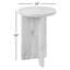 Shayne Solid Wood Abstract End Table-673596163