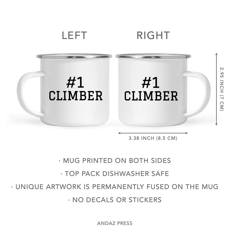 Tasse de camping café, Jeu d'escalade