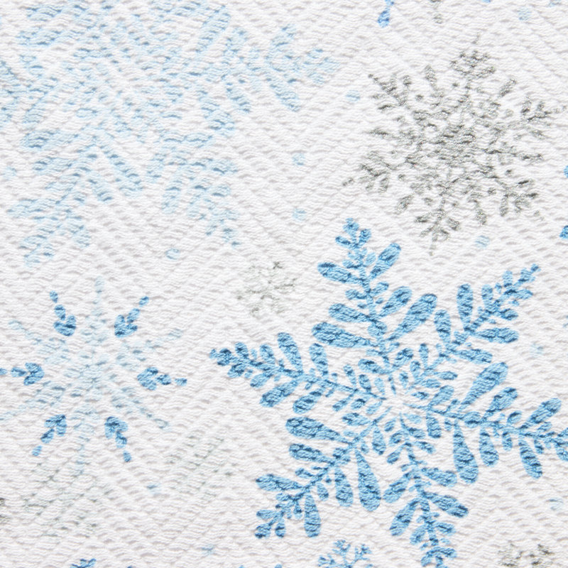 Snowflakes Kitchen Towel Set 2-Pack 16"x28"