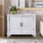 40"  Console Table With Storage Shelf, Retro Entryway Table With Adjustable Storage Shelf, Sofa Couch Table For Hallway, Entry Way, Living Room, Foyer,  Antique White