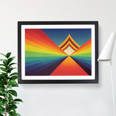 Abstract Rainbow Art Vol.1 - Framed Print