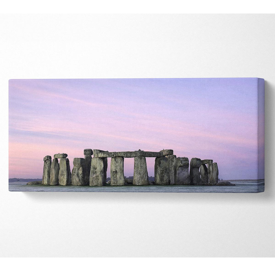 Stonehenge Wiltshire England Panoramaleinwand