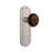 Satin Nickel/Brown