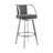 Anecia Faux Leather And Iron Swivel Counter Height Bar Chair-704922470-751629558