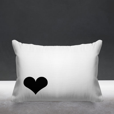 Sweet Outdoor Reversible Throw Pillow