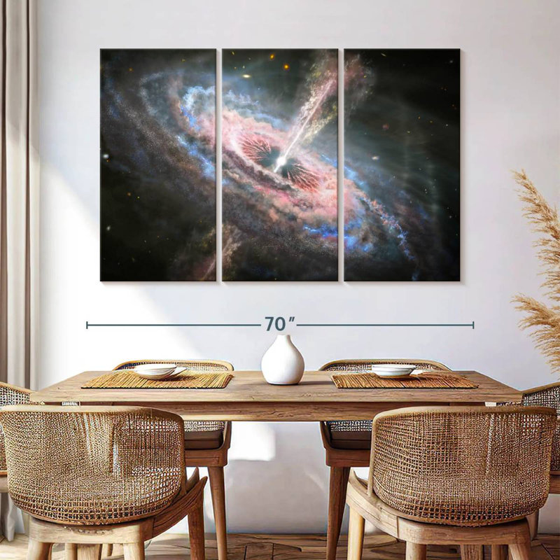 Oberle Quasar Outflow, 42" H x 65" W