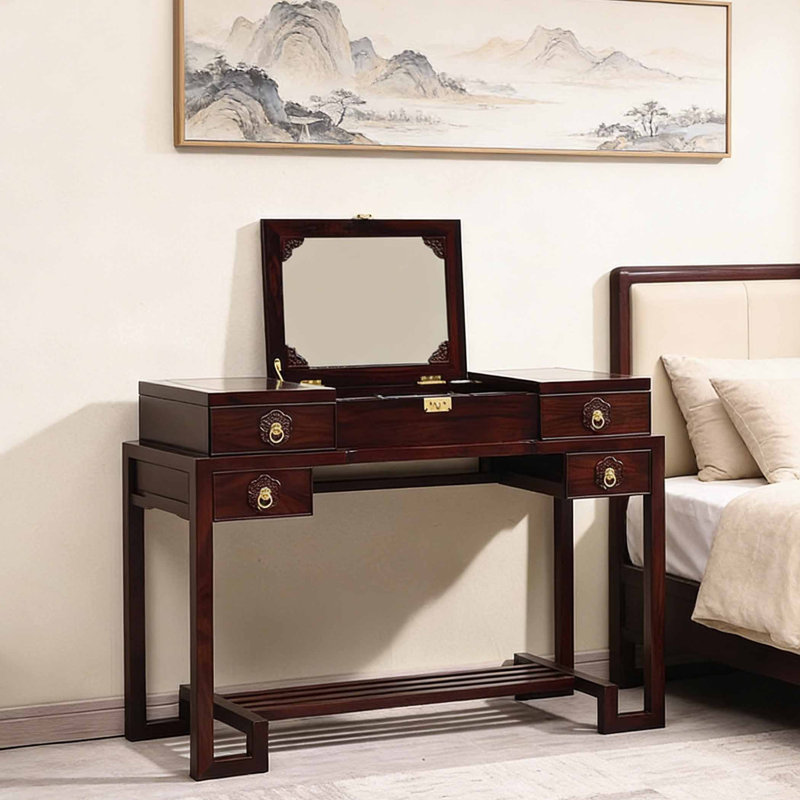 Coiffeuse de style chinois rétro
