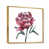 Toile avec cadre flottant or